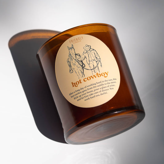 Hot Cowboy Soy Candle