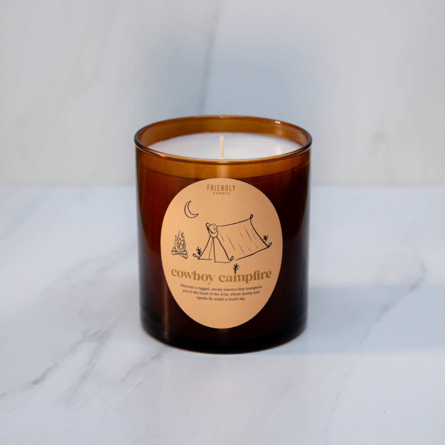 Cowboy Campfire Soy Candle