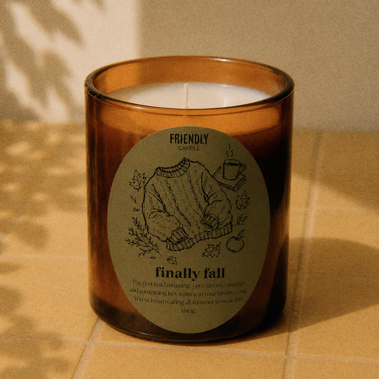 Finally Fall Candle