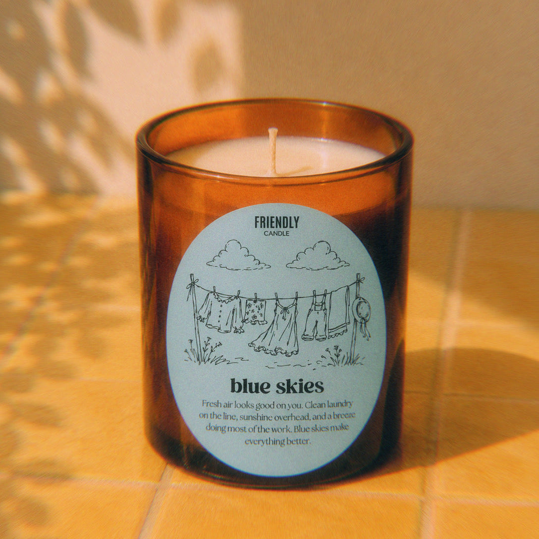 Blue Skies Candle