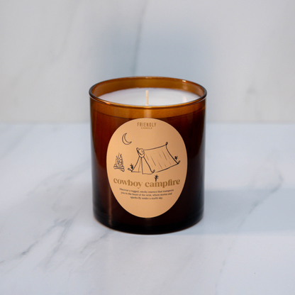 Cowboy Campfire Soy Candle
