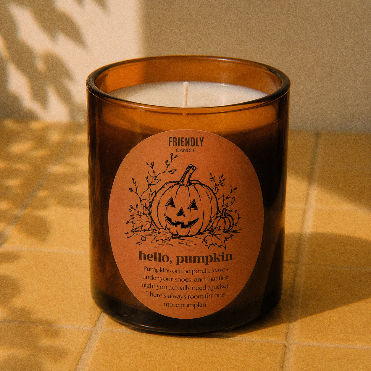 Hello, Pumpkin Candle