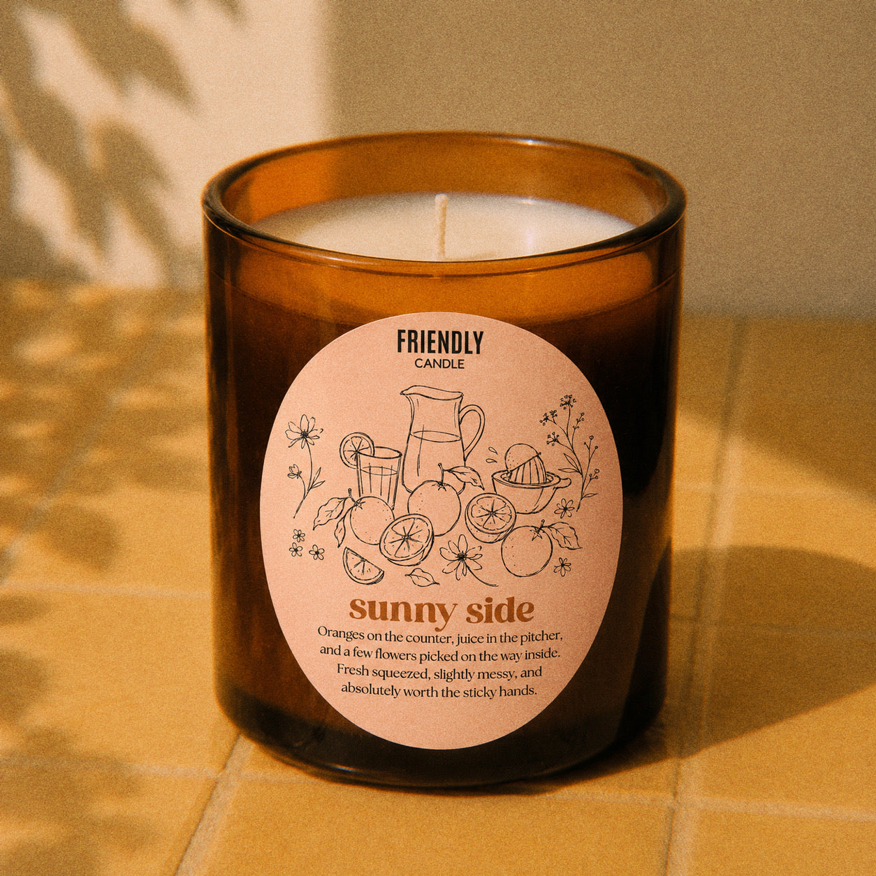 Sunny Side Candle