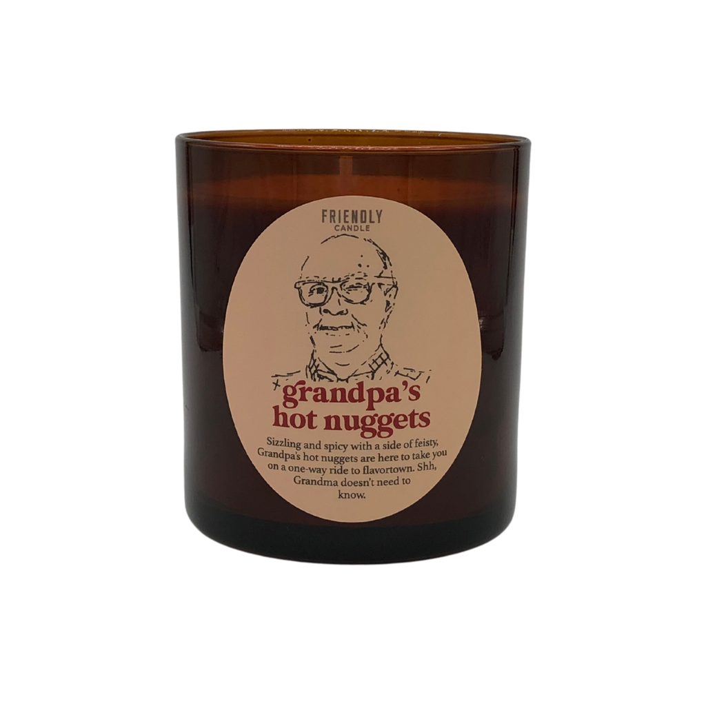 Grandpa's Hot Nuggets Chicken Wing Soy Candle