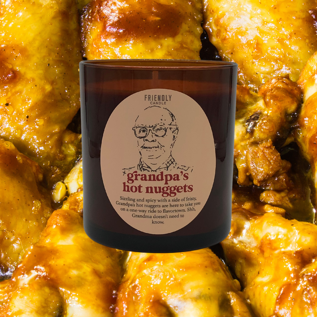 Grandpa's Hot Nuggets Chicken Wing Soy Candle